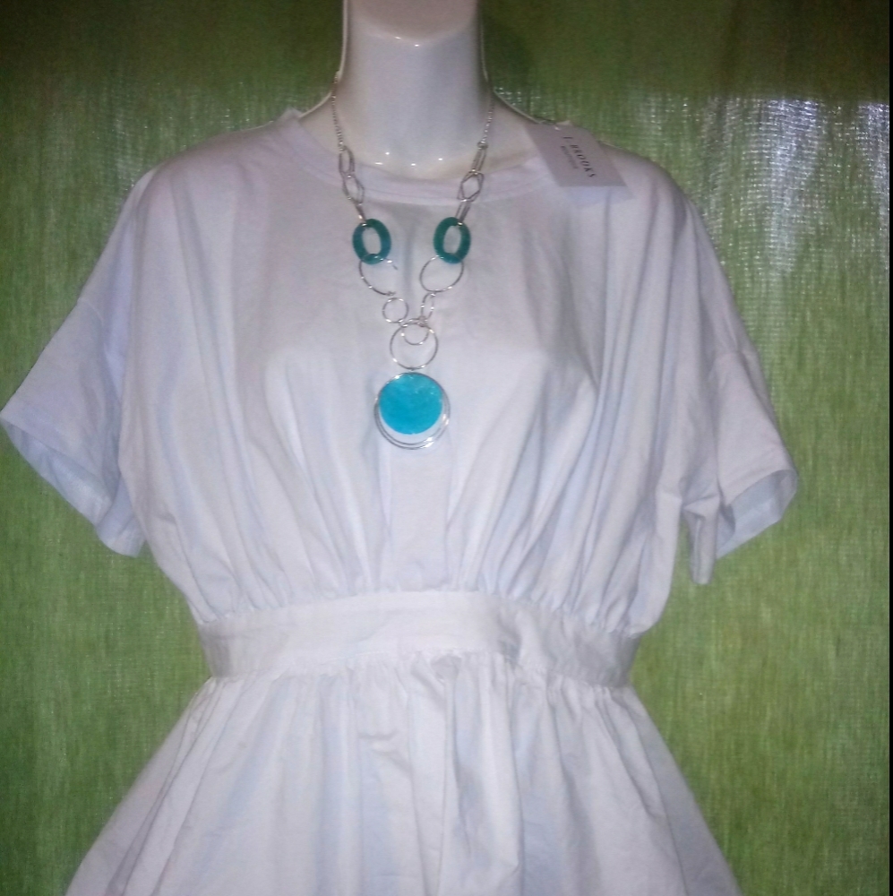 💥New High Low White Tunic Blouse